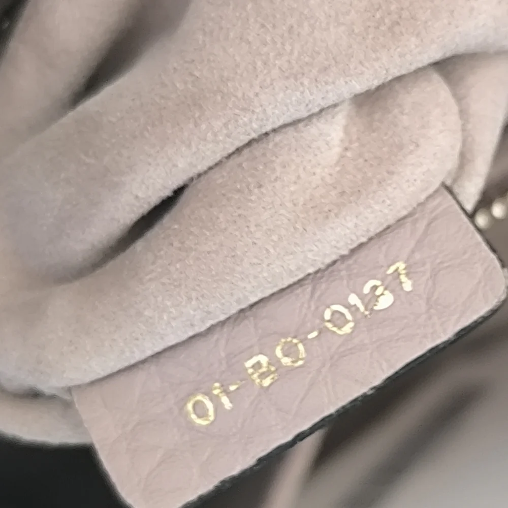 CHRISTIAN DIOR Grained Calfskin Medium Supple Lady Dior